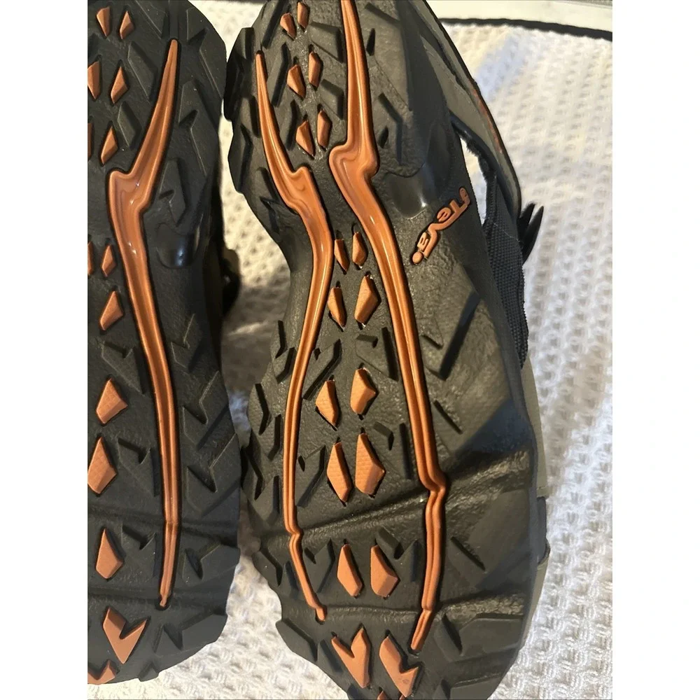 Teva DEACON Sport Hiking Fisherman Sandals Shoes Men's Size US 9 Brown New